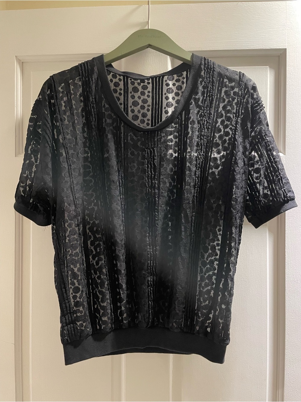 Edgy Sheer Lace Top Harajuku Street Style